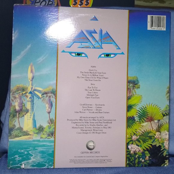Asia Alpha 1983 Vinyl record - Picture 2 of 5